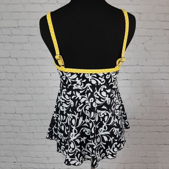 Ocean Avenue Full Tankini Swim Suit Top New Size M - Picture 4 of 7